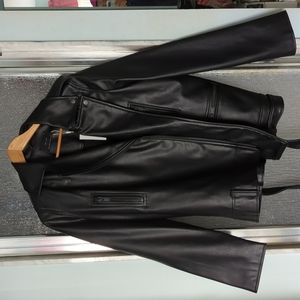 Oak and Fort Vegan Leather Jacket